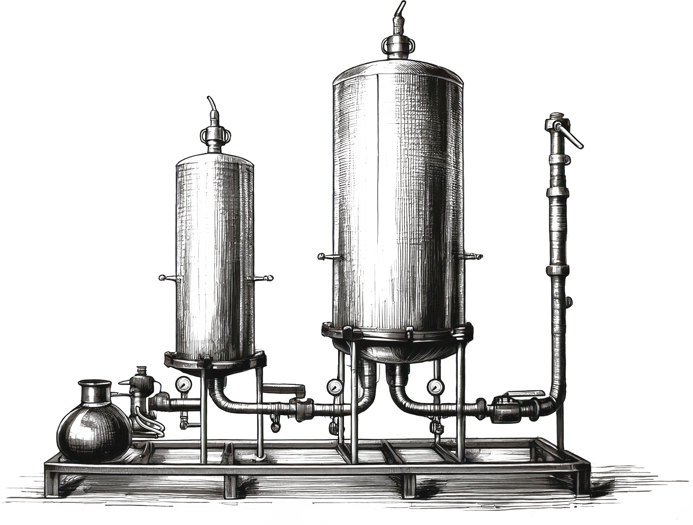 Filterprozess HANZ-Vodka