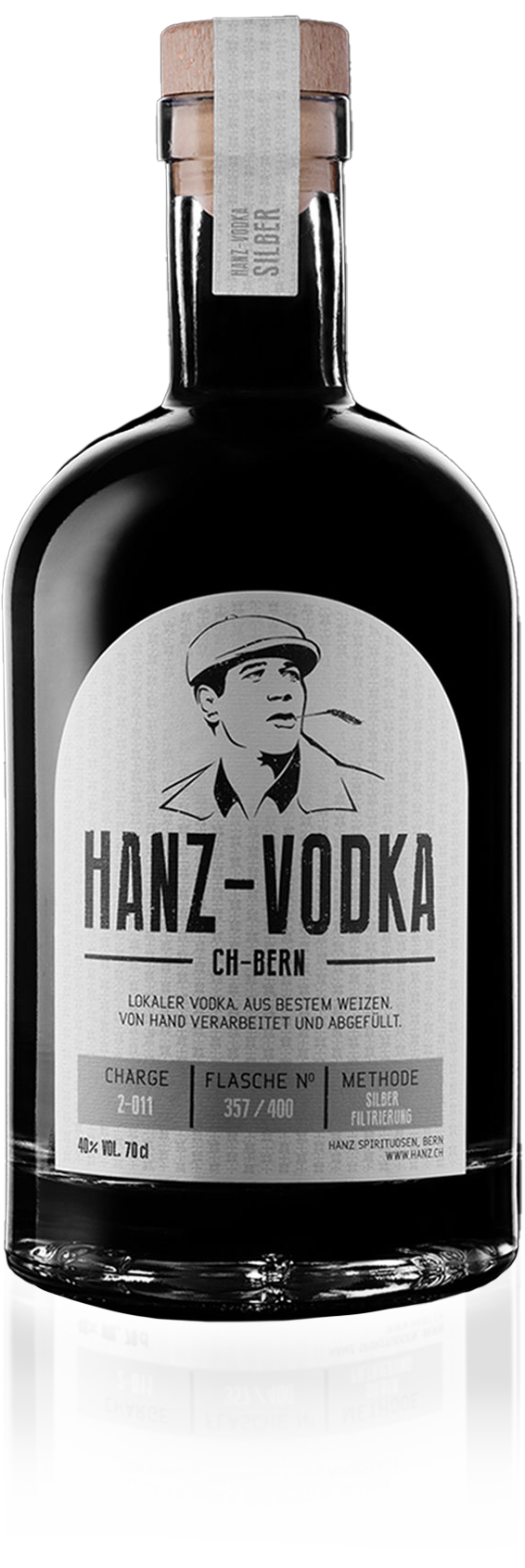 Hanz Vodka Bottle